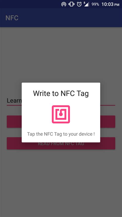 read write nfc tag android|android open activity for nfc.